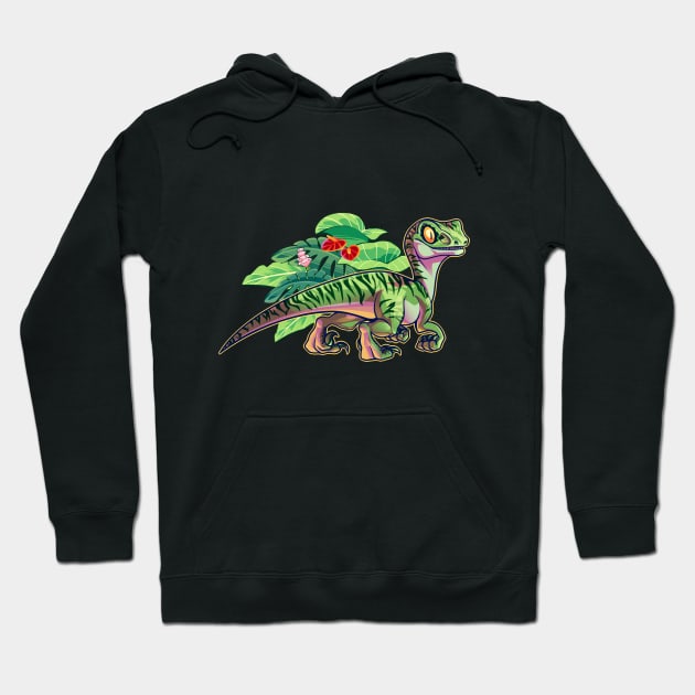 Raptor Charlie Hoodie by Colordrilos